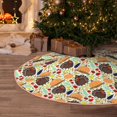 thumbnail image 5 of KLL Christmas Tree Skirt,Party Decorations Farmhouse for Christmas Decorations Holiday Party 30" -Thanksgiving, 5 of 6