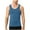 Light Blue, variant on ZCFZJW Men's Athletic Compression Sleeveless Tank Top, Quick Dry Sports Running Basketball Workout Base Layer Tees Shirt Black XXXL