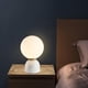thumbnail image 3 of Lámpara de de mármol LED nórdica, lámparas de noche, luz de escritorio, luz para de noche, restaurante, dormitorio, café, adorno blanco Sunnimix Lámpara de noche, 3 of 7