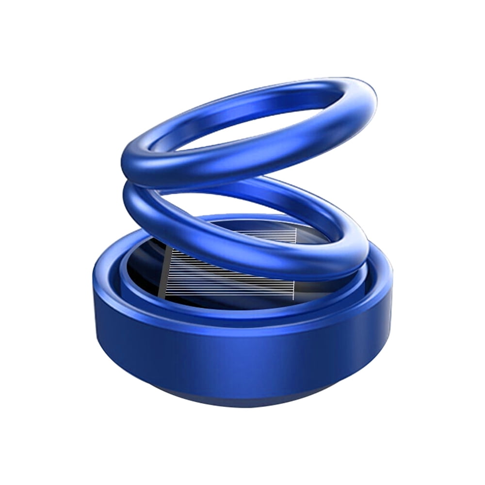 Solar Powered Automatically Rotating Car Air Purifier Essential Oil