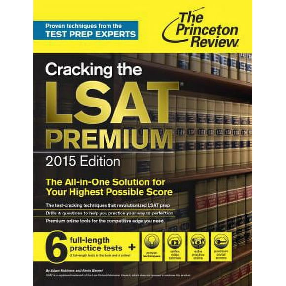 Pre-Owned Cracking the LSAT, Premium Edition (Paperback) 0804124973 9780804124973
