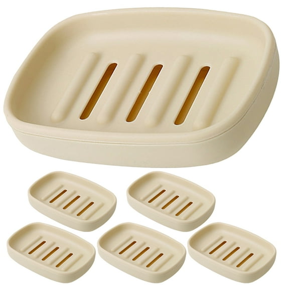 Gymnture 6pcs Portable Soap Holder for Bathroom and Travel