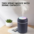thumbnail image 3 of MesaSe 300ml Air Diffuser USB Mist Humidifiers Mini Essential Oil Humidifier with 7 Colors Light for Bedroom Baby Room Plants Car Yoga Office, 3 of 9