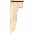 thumbnail image 3 of 5 1/2"W x 12"D x 28"H Del Monte Smooth Corbel w/Backplate, Douglas Fir, 3 of 9