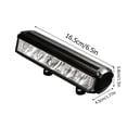 thumbnail image 5 of CZSCPDAW USB Rechargeable Bike Light 1800 Lumens, IPX5 Bicycle Headlight with Power Bank Function, 4 Modes (Low/high/all/flash), 5 of 9