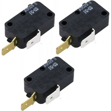 3B73362F EXP497 Microwave Door Switch 6600W1K001D AP4437957, PS3522738 3 Pack N