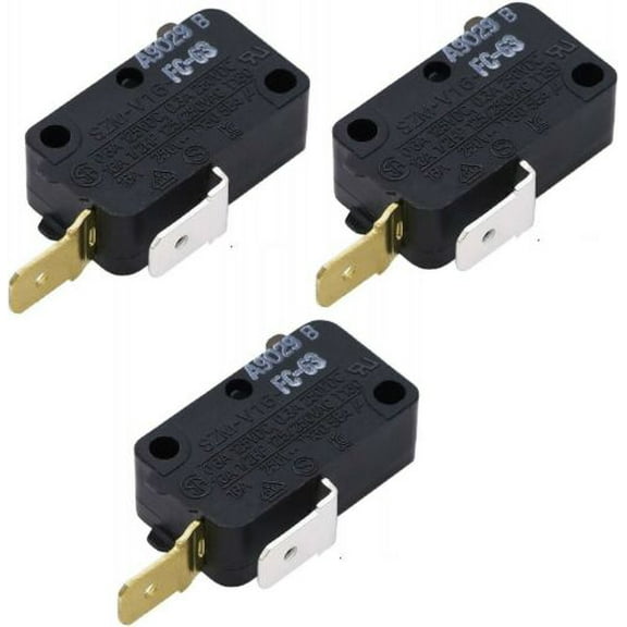 3B73362F EXP497 Microwave Door Switch 6600W1K001D AP4437957, PS3522738 3 Pack N