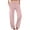 Pink, variant on FAIWAD Women's Pants Elastic High Waist Straight Leg Trousers with Pockets Comfy Casual Loose Homewear