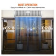 thumbnail image 3 of 36" Indoor Air Curtain Super Power 2 Speeds 1200CFM, Wall Mounted Air Curtains for Doors, Indoor Over Door Fan with Heavy Duty Limit , Easy-Install 110V Unheated, 3 of 7