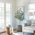 thumbnail image 3 of Garvee Artificial Eucalyptus Tree – 4FT Tall Faux Plant with Realistic Leaves & Sturdy Pot, Large Fake Eucalyptus Tree for Indoor & Outdoor Home, Office, and Modern Decor, 3 of 6