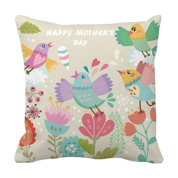 EGNMCR Pillow Cases, Pillow Covers Mother's Day Pillow-Cover Sofa Cover Cushion Cover Custom Home Decoration a pendant
