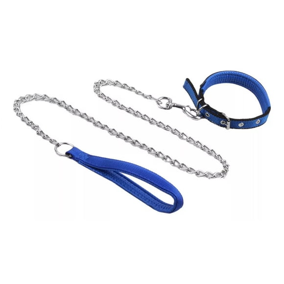 Cadena De Correa Para Perros, Correa Para Azul Con Cuello