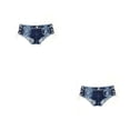 thumbnail image 2 of Minnieouse Pantalones cortos atractivos calientes del verano para mujer con vendaje Pantalones de moda cómodos Pantalones de cintura baja SG 2piezas, 2 of 6