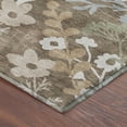 thumbnail image 3 of Addison Rugs Mayfield Premium Machine Washable Transitional Floral Chocolate Rectangle Rug, 10' x 14', 3 of 6