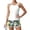 Fluorescent Green, variant on Blouson Women's Hawaiian Tankini Swimsuits Tummy Control Two Piece Bathing Suits Athletic Blouson Tank Top with Short Bottoms