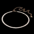 thumbnail image 4 of 3-Row Crystal Ladies Waist Chain Belt in Gold, 4 of 9