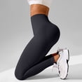 thumbnail image 5 of Celsior Compression Leggings 3D Tummy Shaping Pants Fitness Sport Pants Lightweight Slim Fit Pants 3D Anti Cellulite Leggings for Women Full Length Buttery Soft Yoga Pants Workout Yoga Pants M, 5 of 5