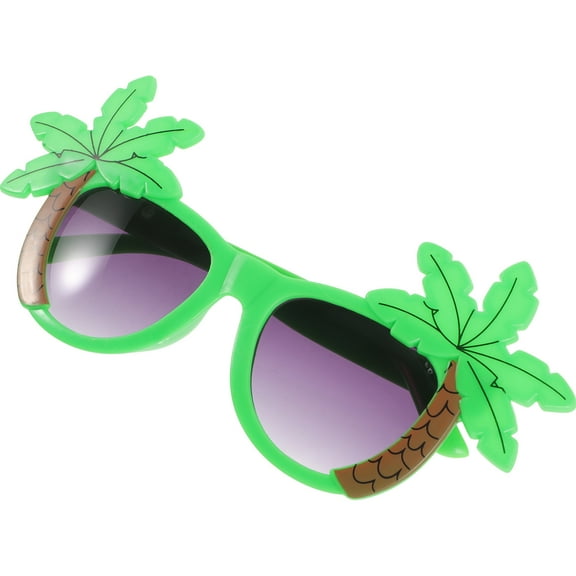 unbranded 1 Pair of Decorative Party Glasses Hawaiian Theme Sunglasses Beach Party Sunglasses Tropical Sunglasses