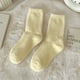 thumbnail image 1 of Calcetines de visón de felpa de Color caramelo para mujer, medias de tubo medio de lana suaves y súper elásticos de alta calidad, gruesas y cálidas pa, 1 of 5