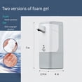 thumbnail image 5 of Jiarui Automatic Soap Dispenser, Touchless Hand Free 3 Adjustable Soap Volume, Smart Infrared Motion Sensor Liquid Soap, 5 of 5