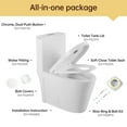 thumbnail image 3 of Bothwa Home One Piece Elongated Dual Flush Toilet, 3 of 10
