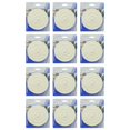 thumbnail image 1 of Aqua Plumb Flat Drain Stopper Rubber Suction with Tab Sink Tub Bath White, 12-Pack, 1 of 7