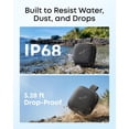 thumbnail image 5 of Soundcore Boom Go 3i by Anker Portable Speaker, 15W Punchy Sound, 24H Playtime, Bluetooth 6.0, BassUp 2.0, IP68, Emergency Charging for Hiking/Cycling/Camping, 5 of 8