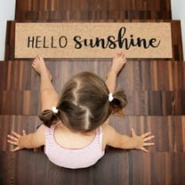 Fun Welcome Floor Mat Carpet Step Mat Door Mat 1Pc D,1× Floor Mat,Welcome Skinny & Narrow Doormats Skinny Mat Farmhouse Decor Playhouse Mat Stair Mat Welcome Mat