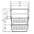 thumbnail image 2 of Stromberg Carlson Entry Step SMFP-2120 Double Manual Step; 20 Inch Width; With Wide Slip Resistant Grip Strip; Powder Coated, 2 of 4