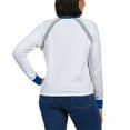 thumbnail image 5 of Women's WEAR by Erin Andrews White Los Angeles Dodgers Raglan Long Sleeve T-Shirt, 5 of 5