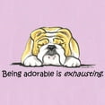 thumbnail image 3 of CafePress - Adorable Bulldog - Women's Nightshirt, 3 of 4