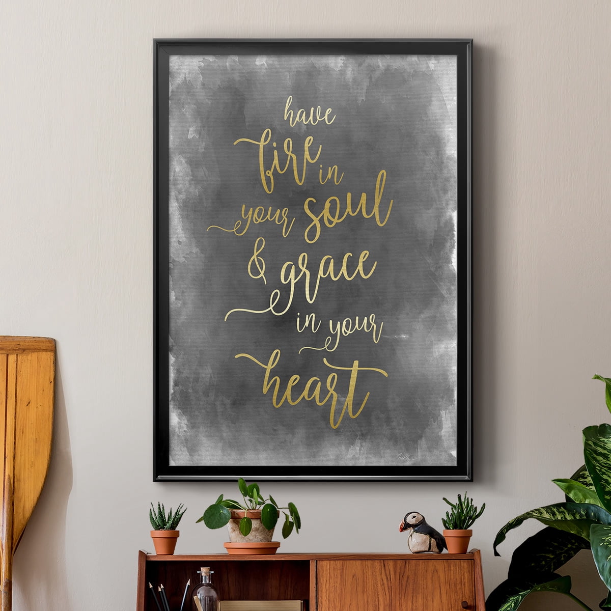 Fire in Your Soul Premium Classic Framed Print - Ready to Hang