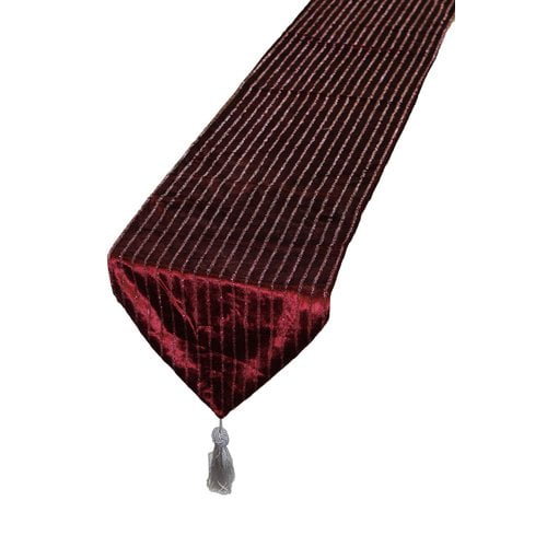 Astoria Grand Cary Velveteen Luxurious Vintage Table Runner