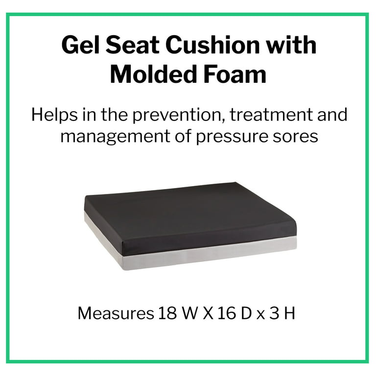 McKesson Bariatric Premium Molded Foam Seat Cushion .