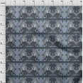 thumbnail image 3 of oneOone Cotton Cambric Dusty Blue Fabric Geometric|Women & Floral Block Diy Clothing Quilting Fabric Print Fabric By Yard 56 Inch Wide, 3 of 4