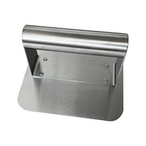 BBQ Press Burger Smasher Stainless Steel Flat Presser for Sandwiches Paninis square