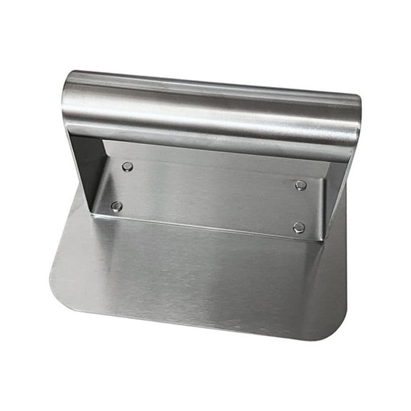 BBQ Press Burger Smasher Stainless Steel Flat Presser for Sandwiches Paninis square