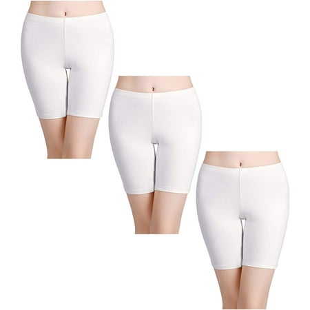 Women's Anti Chafing Cotton Underwear Boy Shorts Long Leg Boyshorts Panties 3 Pack | Walmart Canada