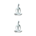 thumbnail image 3 of Bewildely Decoración de cerámica para chica de Yoga, simulación moderna de estilo Simple, Color sólido, elegante decoración de adorno para Type2 NO2, 3 of 6