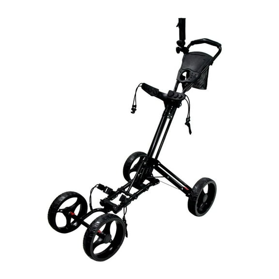 NEW Revelation Smooth Ride Push / Pull Cart for Golf Bag - 4 Wheels