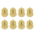 thumbnail image 1 of 8Pcs Single Hole Violin Mute Rubber Practice Mute  Musical Accessory Parts For Lower The Volume Of The Instrument, 1 of 8