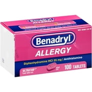 Benadryl Allergy Ultratab Tab 100