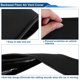 thumbnail image 3 of Tapete antideslizante para automóvil para Hyundai Kona SX2 Hybird PHEV 2024-2025, tapete de almacenamiento antideslizante de PVC para el compartimento de la puerta, color negro, 16 Pcs, 3 of 6