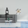 thumbnail image 2 of Estatua De Pensador De Esfera De Burbuja Abstracta Creativa, Figura De Resina, Escultura, Adorno De Mesa, Decoración Moderna Para El Hogar, Estantería, Escritorio De Oficina, Decoración De, 2 of 8