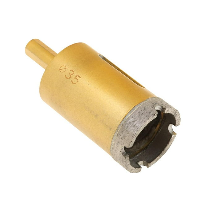 S SERENABLE 75mm Porcelain Drill Bit for Drilling Ceramic Tile Marble Granite Concrete 35mm