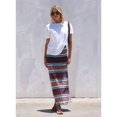 thumbnail image 5 of Women's Mesh Polka Dots Skirts Elastic Waist Semi See Through Skirt for Streetwear Black & White XL, 5 of 9