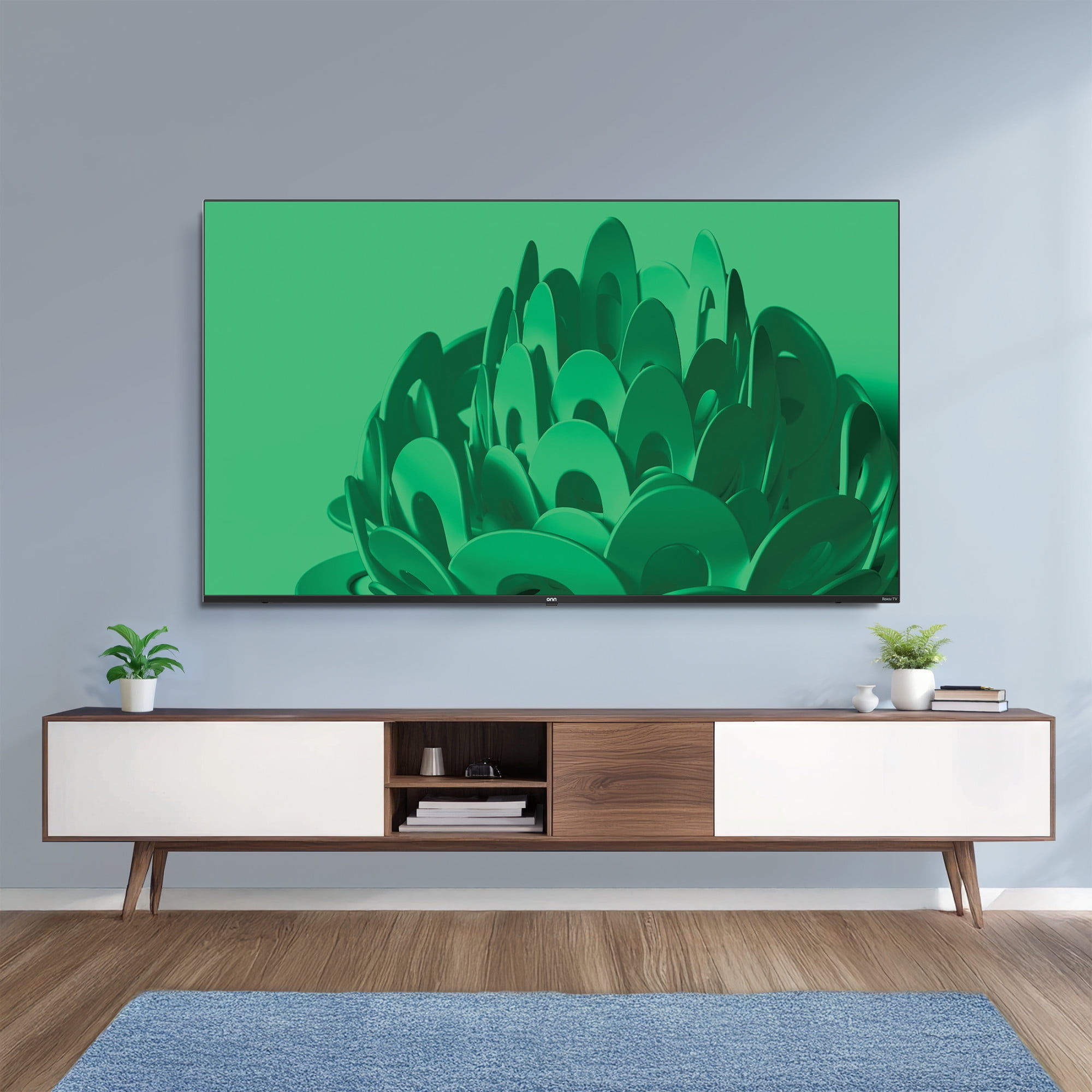 onn 70” Class 4K UHD Roku Smart Television, 100012588