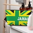 thumbnail image 7 of Jamaica Jamaican Kingdom Flag Travel Handbag Leather Purse Organizer Tidy Bag Purse Toiletry Clutch For Women, 7 of 7