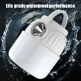 thumbnail image 7 of Portable LED Camping Lantern Solar USB Rechargeable, 3-Mode Flashlight Emergency Light with Power Bank for Outdoor Hiking Power Outages, Waterproof IP65 Lantern for Indoor Home Camping Hurricane, 7 of 7