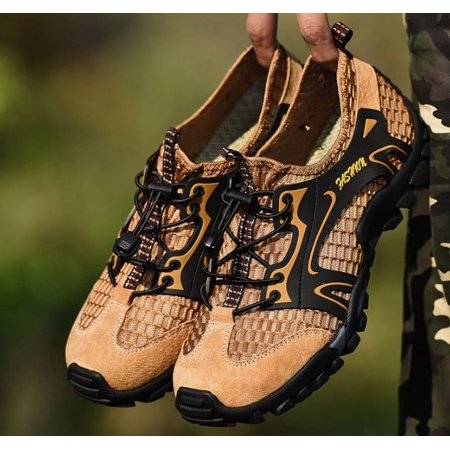 

Hinking Water Shoes for Men Quick Dry Barefoot Aqua Swim River Shoes for Pool Beach Fishing Water Hiking Sandals